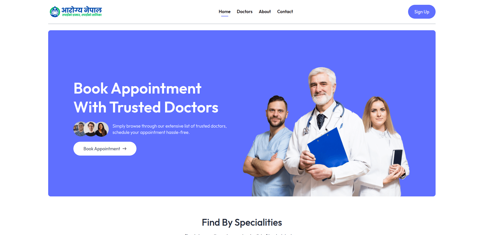 Online Doctor Appointment Booking